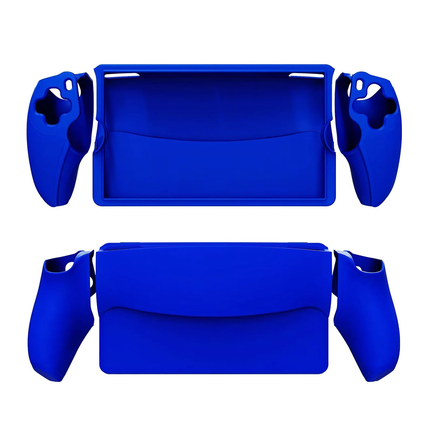 Silicone Cover Case for PS Portal, Soft and Comfortable Protective Case for PlayStation Portal Remote Player, Shockproof Anti-Scratch - Blue
